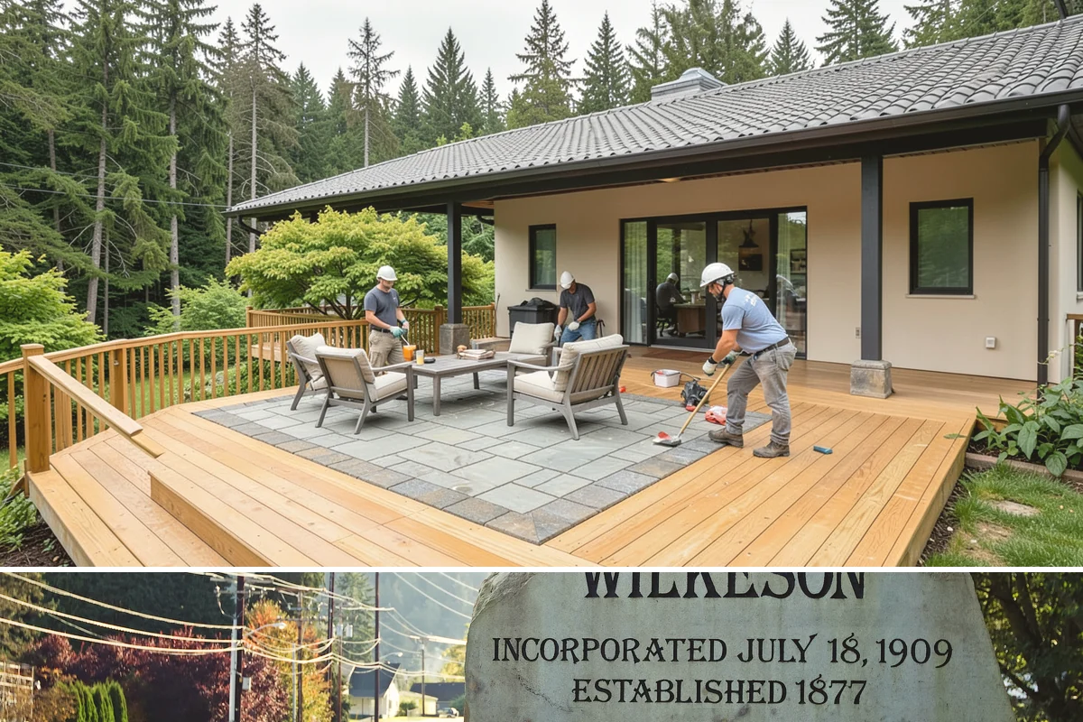 Kitchen Flooring Installation in Wilkeson, Pierce County, WA - Kitchen floors can be installed any time of year, with moisture-resistant materials performing well even in wet months.