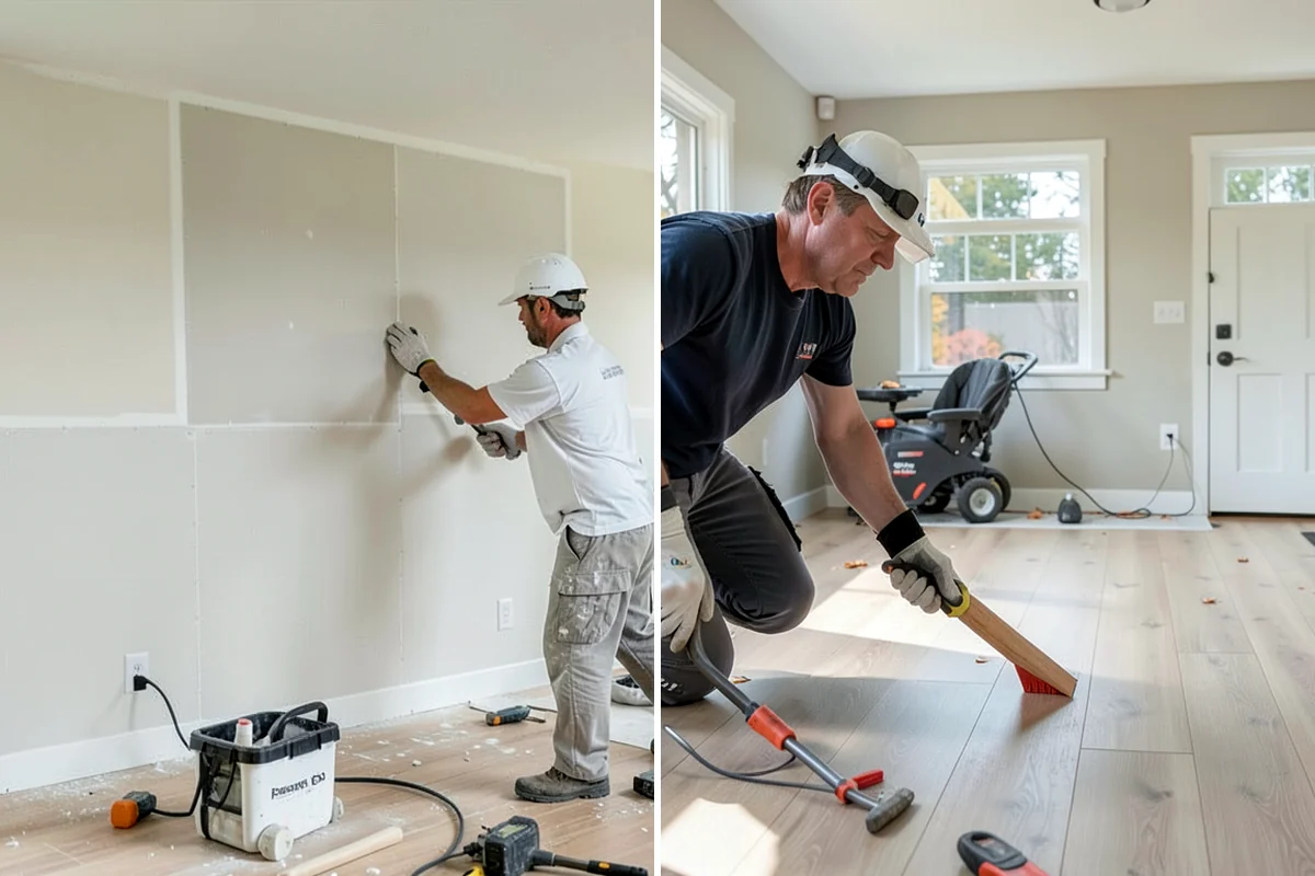 Kitchen Island Installation in Arlington, Snohomish County, WA - Verify clearances and plan island features
