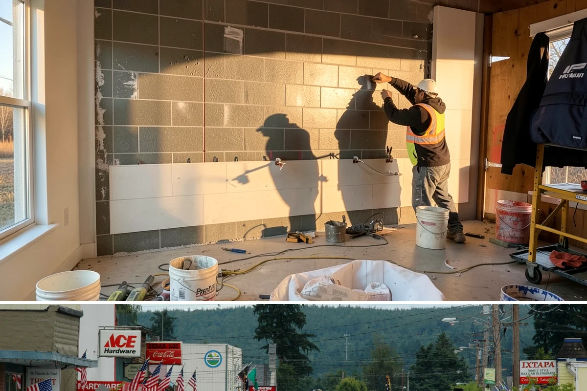 Kitchen Island Installation in Carnation, King County, WA - Islands that involve plumbing or electrical are best scheduled when the broader kitchen is open, often in spring.