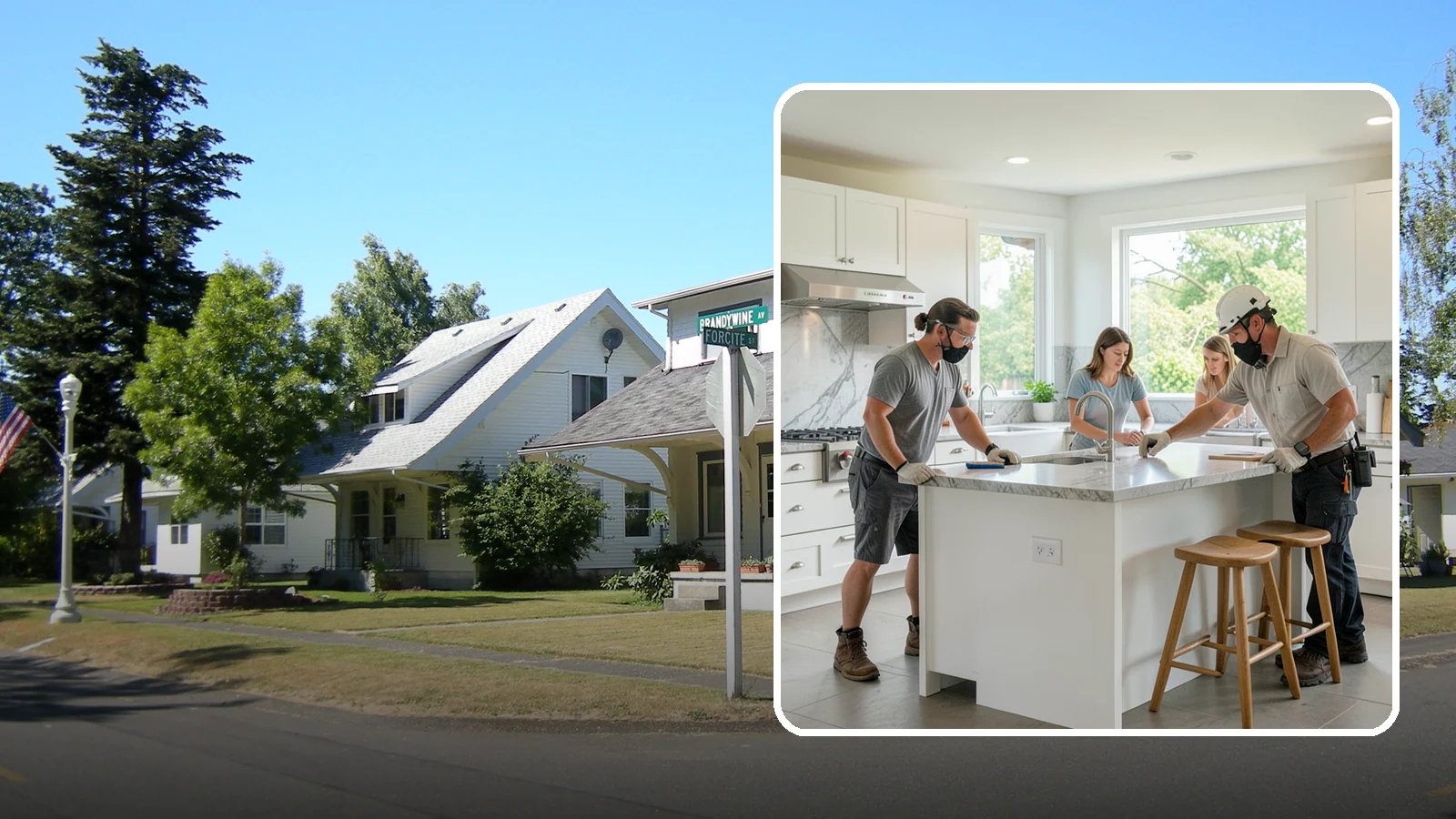 Kitchen Island Installation in DuPont, Pierce County, WA - Designing and installing a kitchen island to add prep space, storage, and seating at the center of your kitchen.