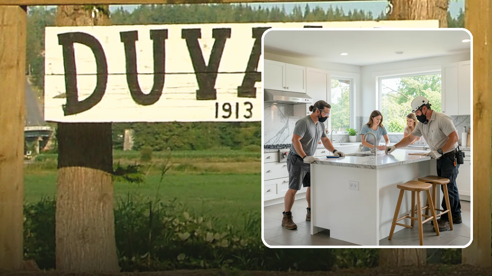 Kitchen Island Installation in Duvall, King County, WA - Designing and installing a kitchen island to add prep space, storage, and seating at the center of your kitchen.
