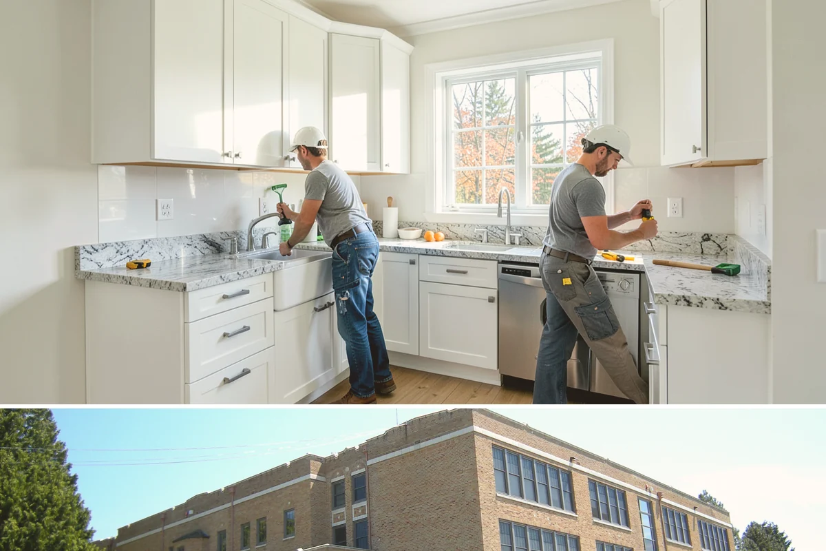 Kitchen Island Installation in Maple Valley, King County, WA - Islands that involve plumbing or electrical are best scheduled when the broader kitchen is open, often in spring.