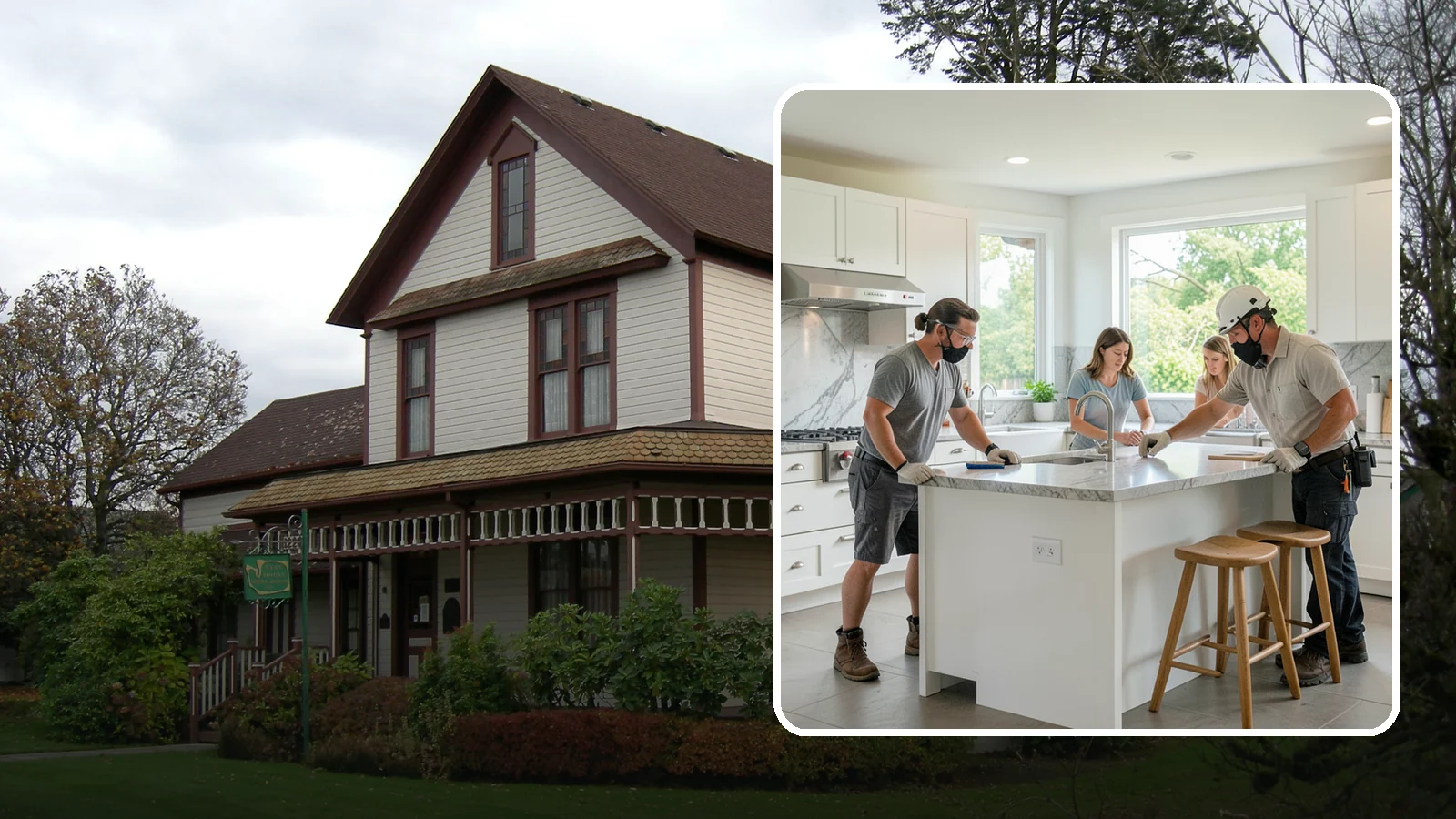 Kitchen Island Installation in Sumner, Pierce County, WA - Designing and installing a kitchen island to add prep space, storage, and seating at the center of your kitchen.
