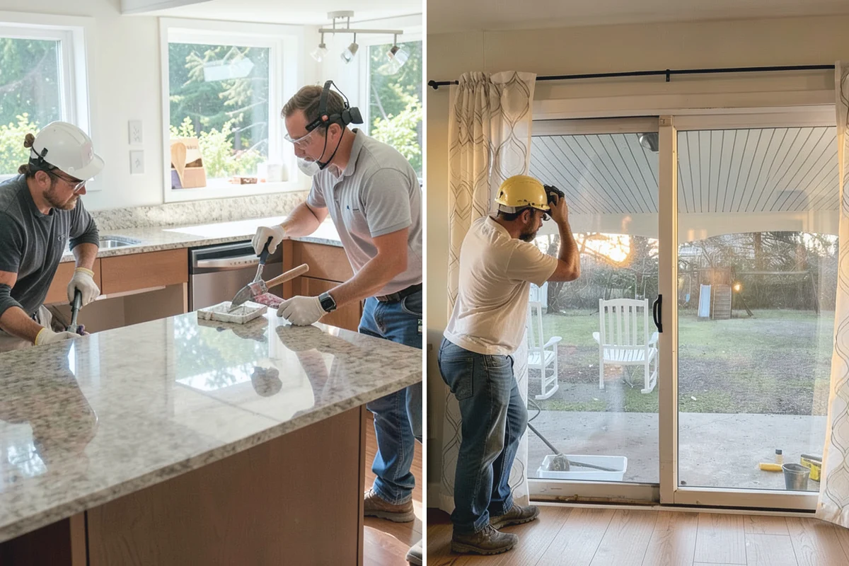 Kitchen Island Installation in Woodinville, King County, WA - Verify clearances and plan island features