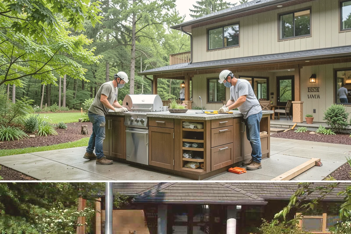 Kitchen Island Installation in Yarrow Point, King County, WA - Islands that involve plumbing or electrical are best scheduled when the broader kitchen is open, often in spring.