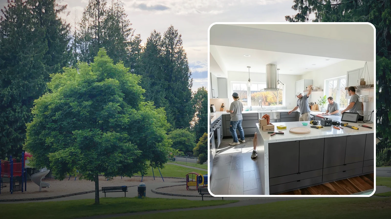 Kitchen Lighting Upgrade in Bonney Lake, Pierce County, WA - Upgrading your kitchen's overall lighting with layered ambient, task, and accent fixtures for a brighter, more functional space.