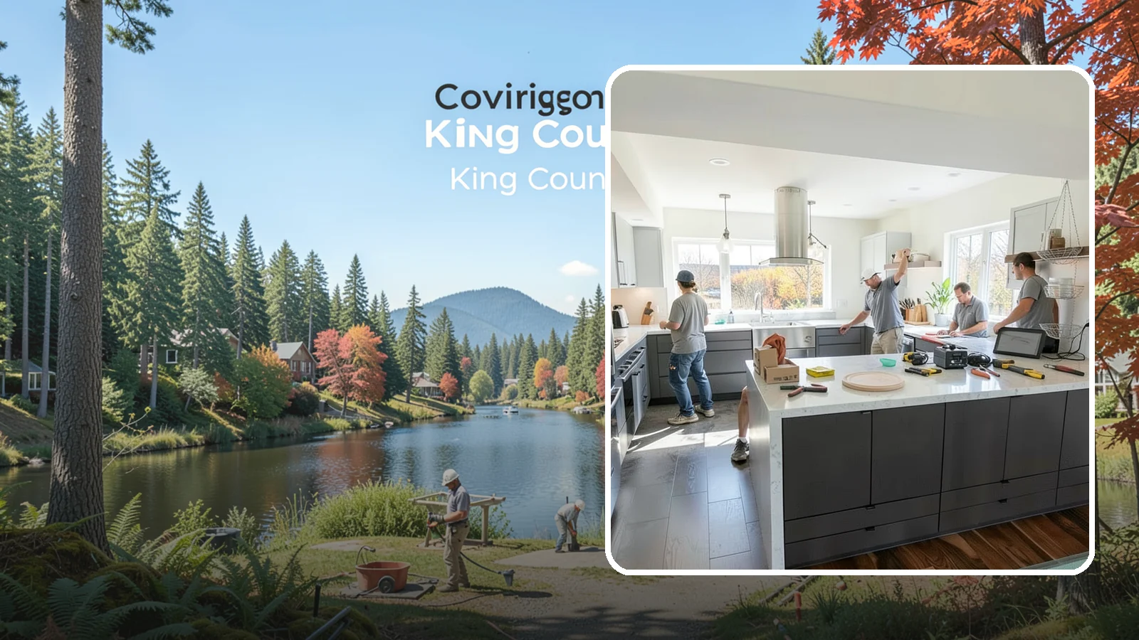 Kitchen Lighting Upgrade in Covington, King County, WA - Upgrading your kitchen's overall lighting with layered ambient, task, and accent fixtures for a brighter, more functional space.