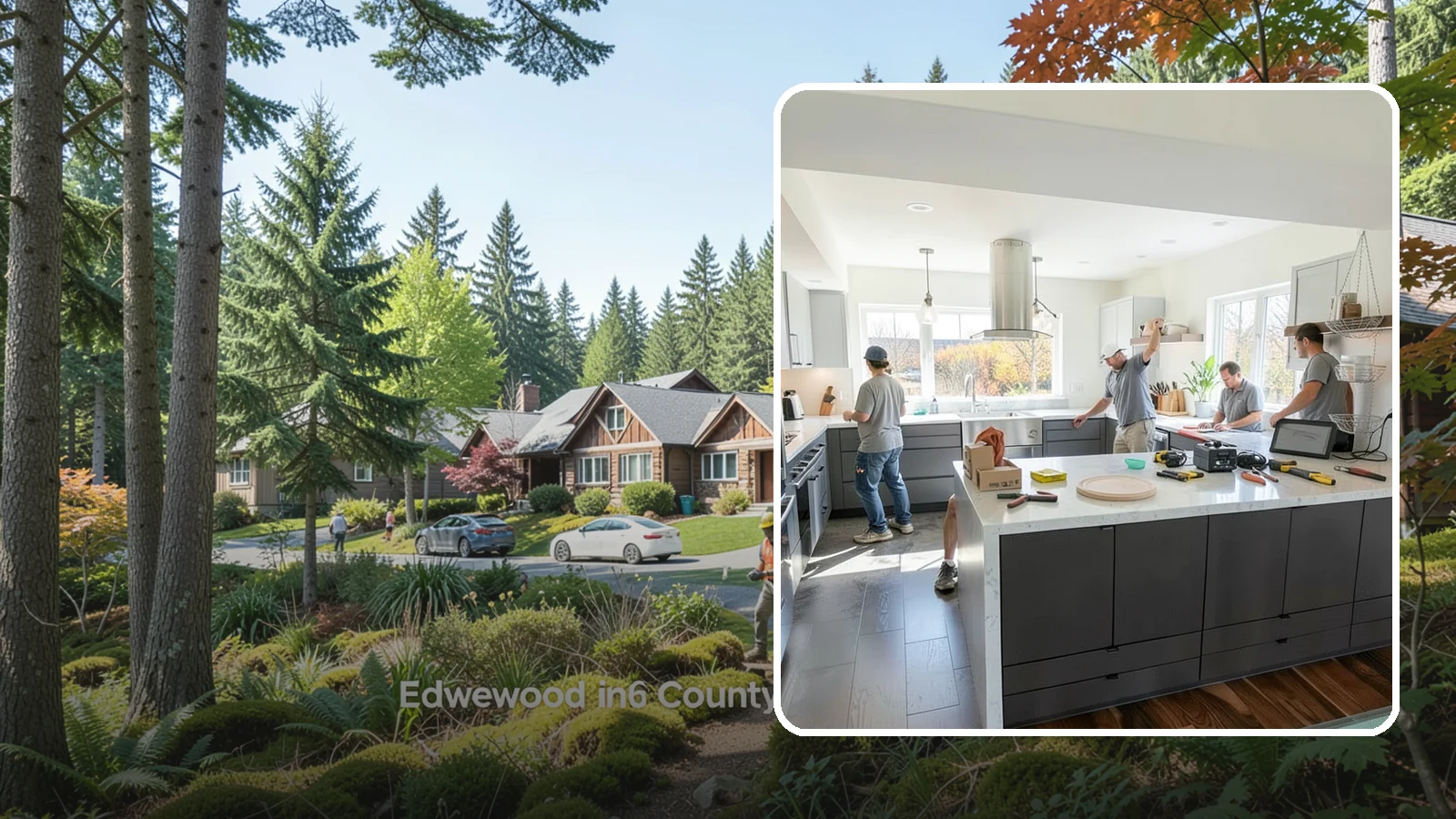 Kitchen Lighting Upgrade in Edgewood, Pierce County, WA - Upgrading your kitchen's overall lighting with layered ambient, task, and accent fixtures for a brighter, more functional space.