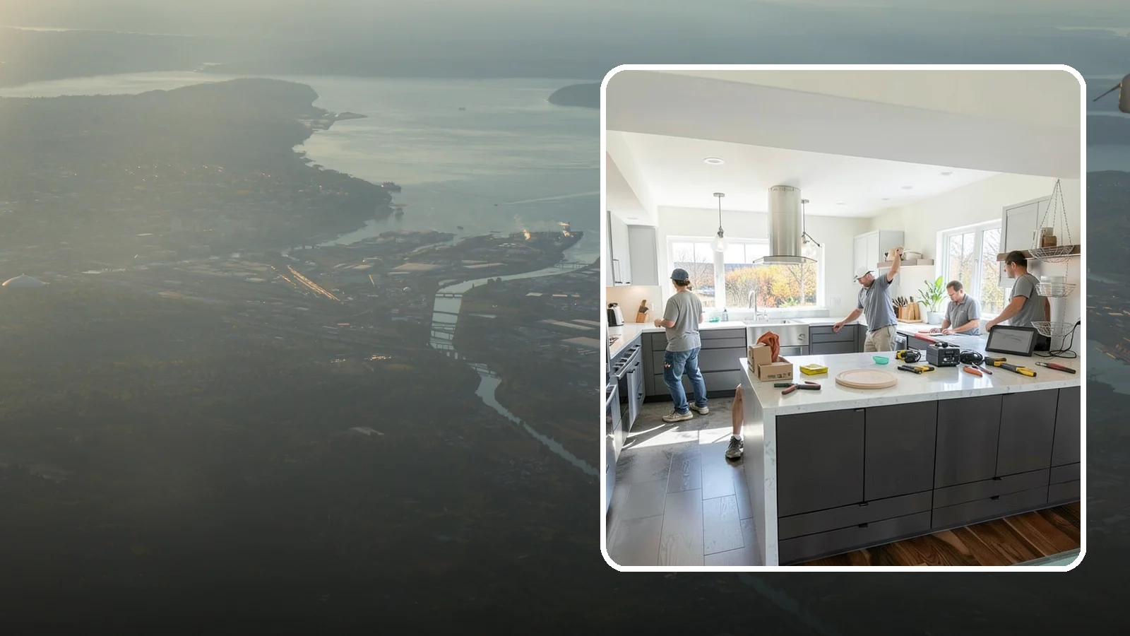 Kitchen Lighting Upgrade in Fife, Pierce County, WA - Upgrading your kitchen's overall lighting with layered ambient, task, and accent fixtures for a brighter, more functional space.