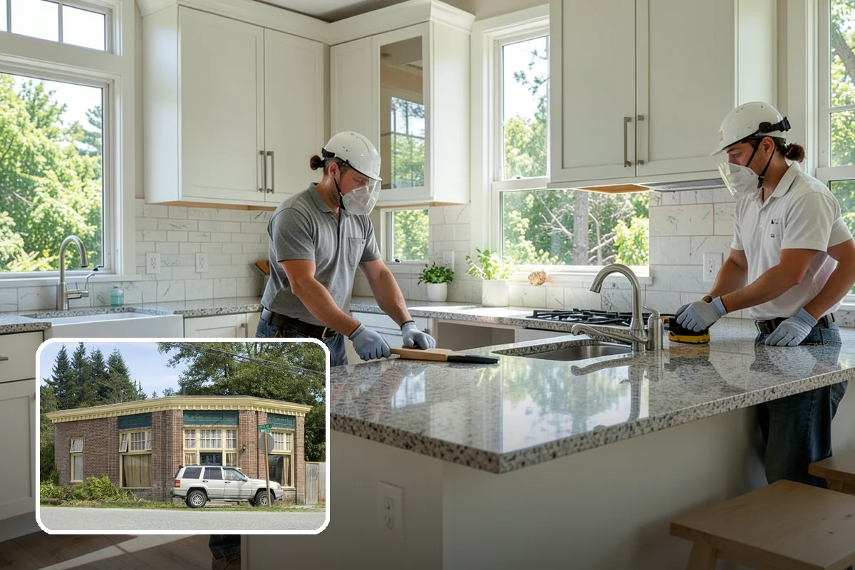 Kitchen Lighting Upgrade in Hamilton, Skagit County, WA - Even, layered light across the kitchen