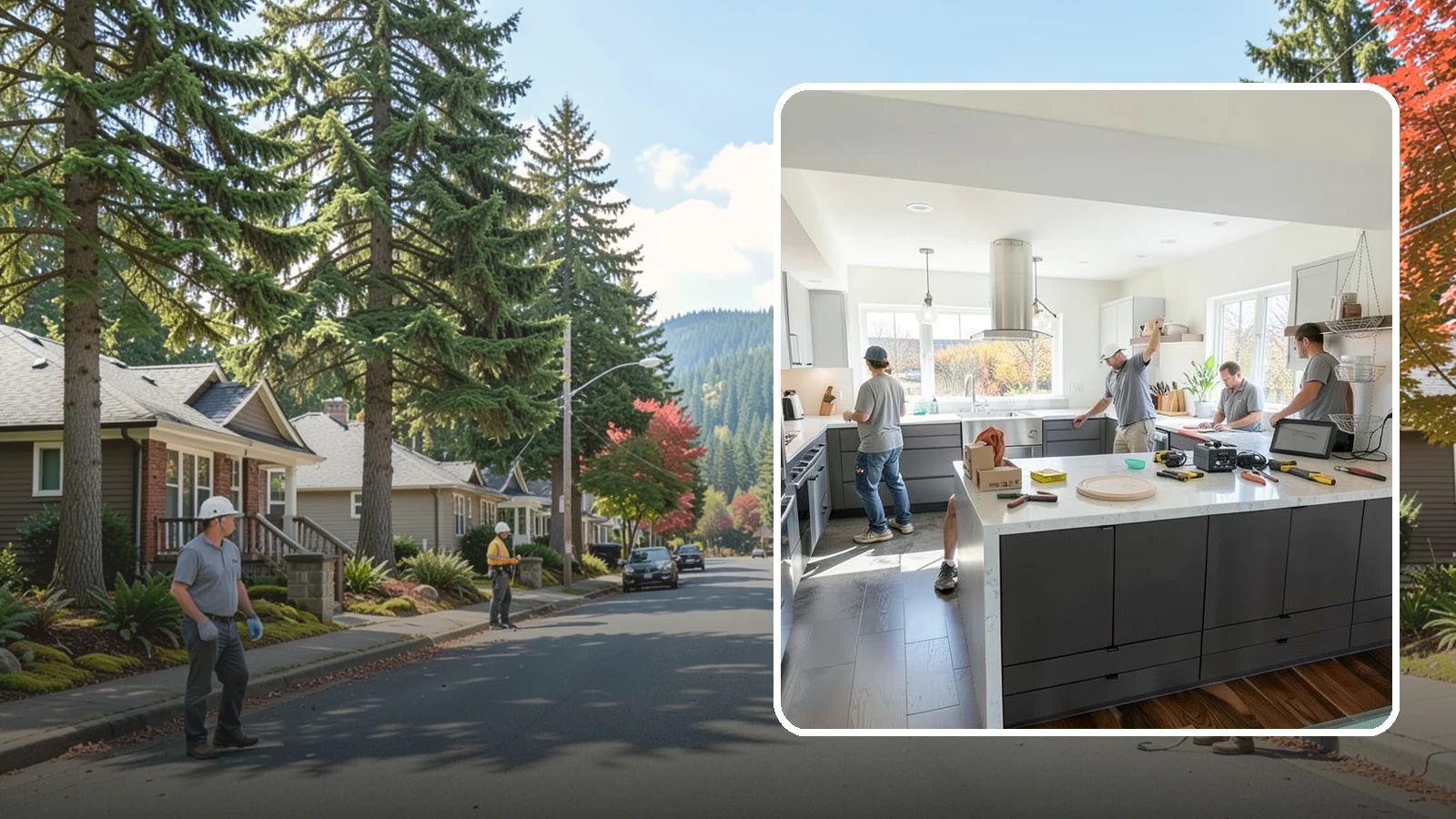 Kitchen Lighting Upgrade in Hunts Point, King County, WA - Upgrading your kitchen's overall lighting with layered ambient, task, and accent fixtures for a brighter, more functional space.