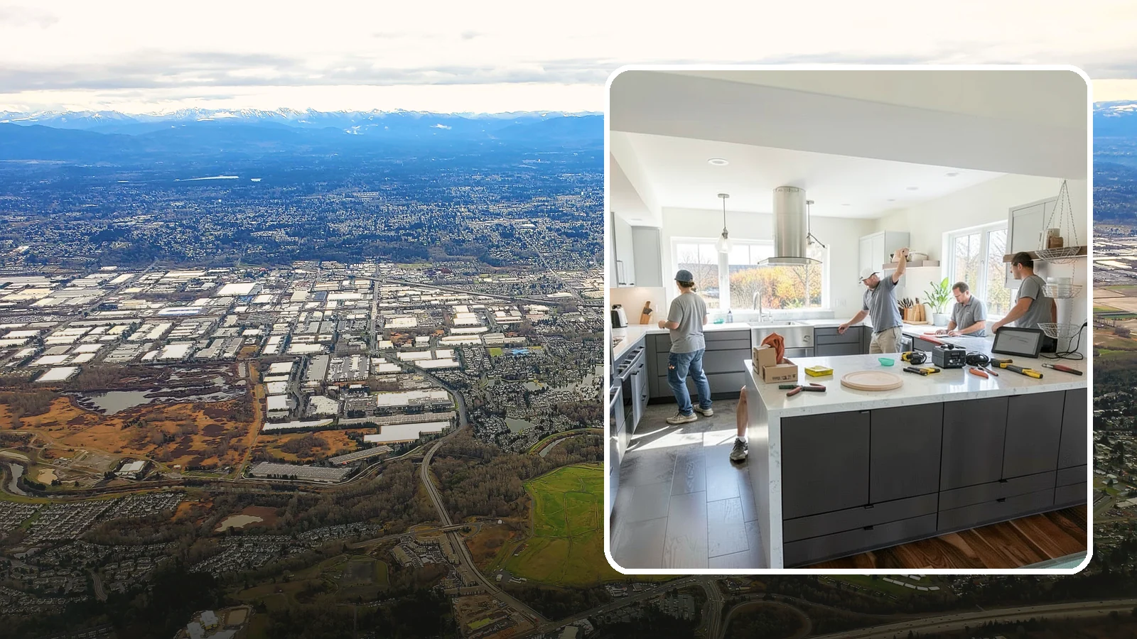 Kitchen Lighting Upgrade in Kent, King County, WA - Upgrading your kitchen's overall lighting with layered ambient, task, and accent fixtures for a brighter, more functional space.