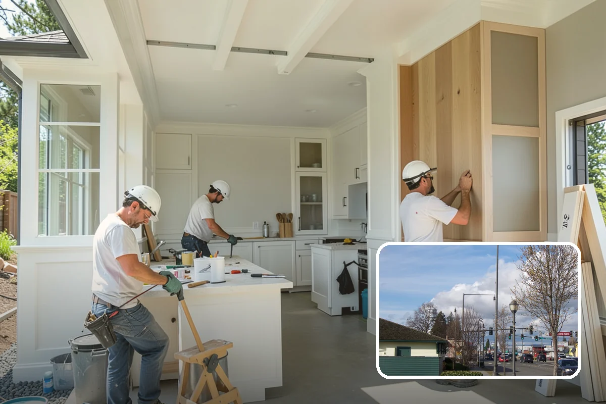 Kitchen Lighting Upgrade in Marysville, Snohomish County, WA - Even, layered light across the kitchen