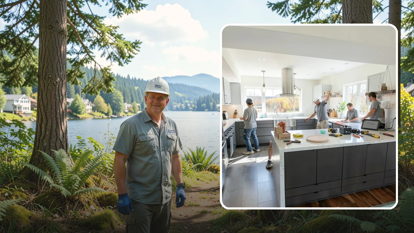 Kitchen Lighting Upgrade in Milton, King County, WA - Upgrading your kitchen's overall lighting with layered ambient, task, and accent fixtures for a brighter, more functional space.