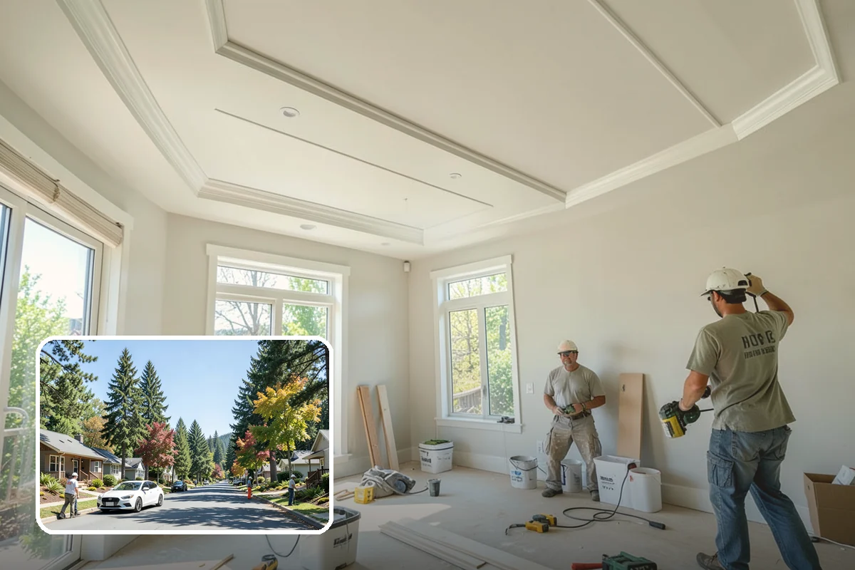 Kitchen Lighting Upgrade in Orting, Pierce County, WA - Even, layered light across the kitchen