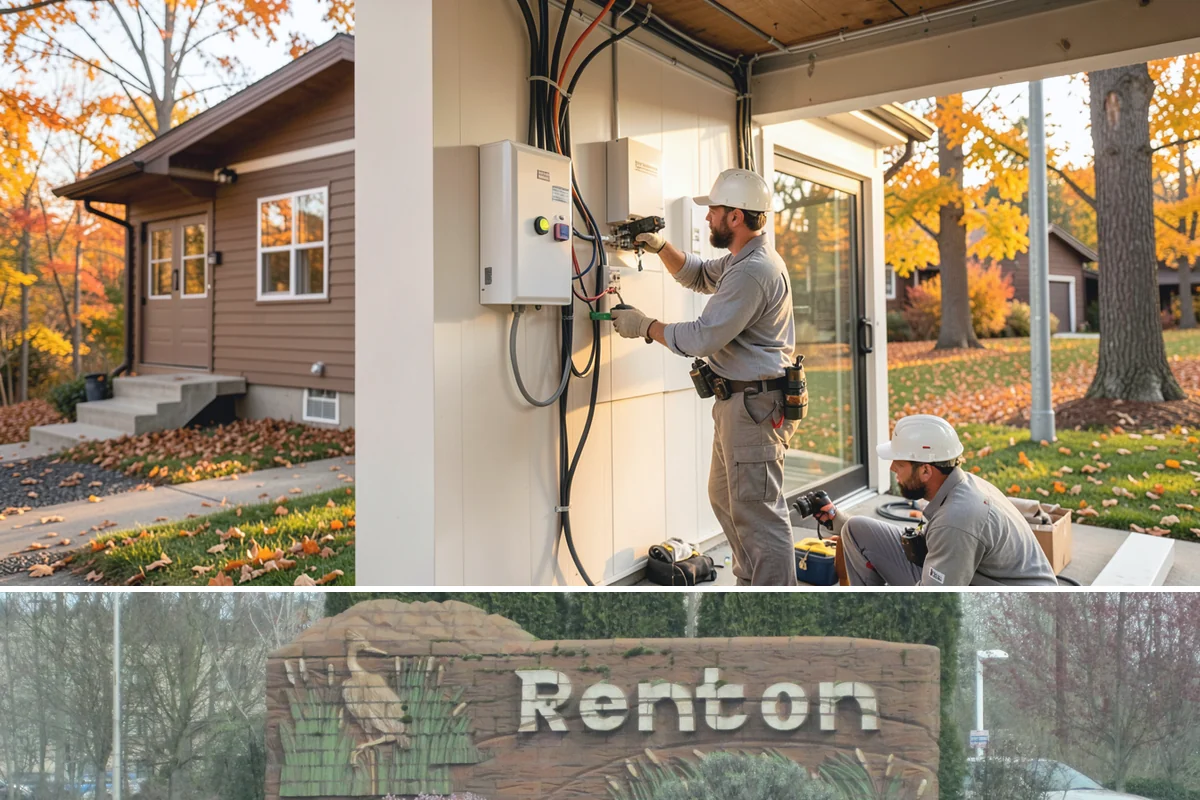 Kitchen Lighting Upgrade in Renton, King County, WA - Upgrading lighting in early fall prepares your kitchen for the darker, shorter days ahead.