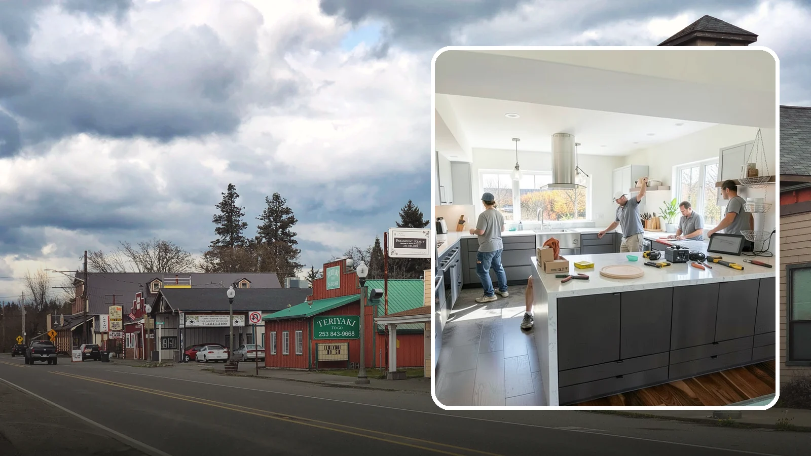 Kitchen Lighting Upgrade in Roy, Pierce County, WA - Upgrading your kitchen's overall lighting with layered ambient, task, and accent fixtures for a brighter, more functional space.