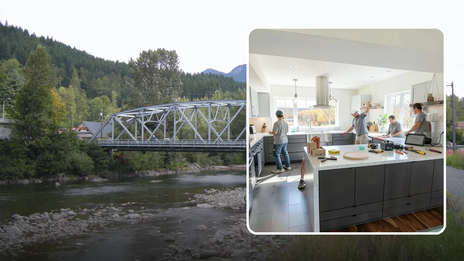 Kitchen Lighting Upgrade in Skykomish, King County, WA - Upgrading your kitchen's overall lighting with layered ambient, task, and accent fixtures for a brighter, more functional space.