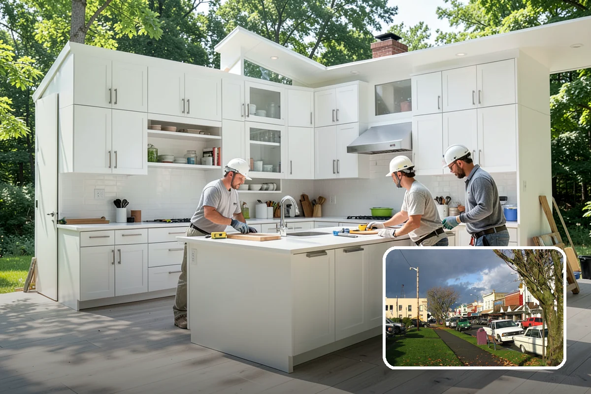 Kitchen Plumbing Relocation in Arlington, Snohomish County, WA - Plumbing that supports your new layout