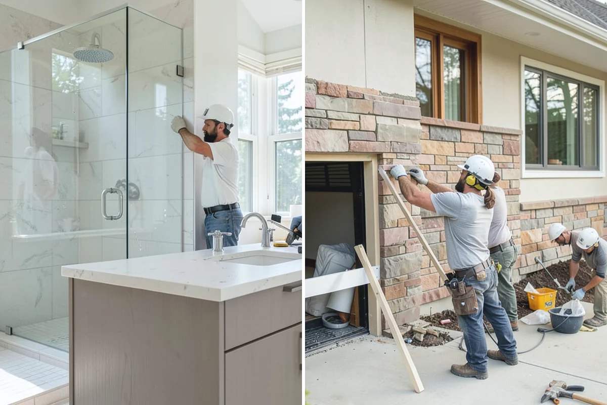 Kitchen Plumbing Relocation in Beaux Arts Village, King County, WA - Plan new line routing and slope