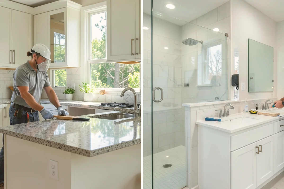 Kitchen Plumbing Relocation in Brier, Snohomish County, WA - Plan new line routing and slope