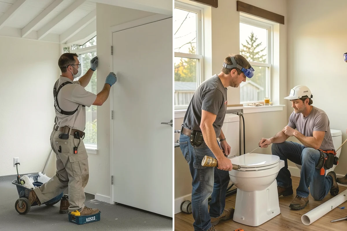 Kitchen Plumbing Relocation in Burien, King County, WA - Plan new line routing and slope