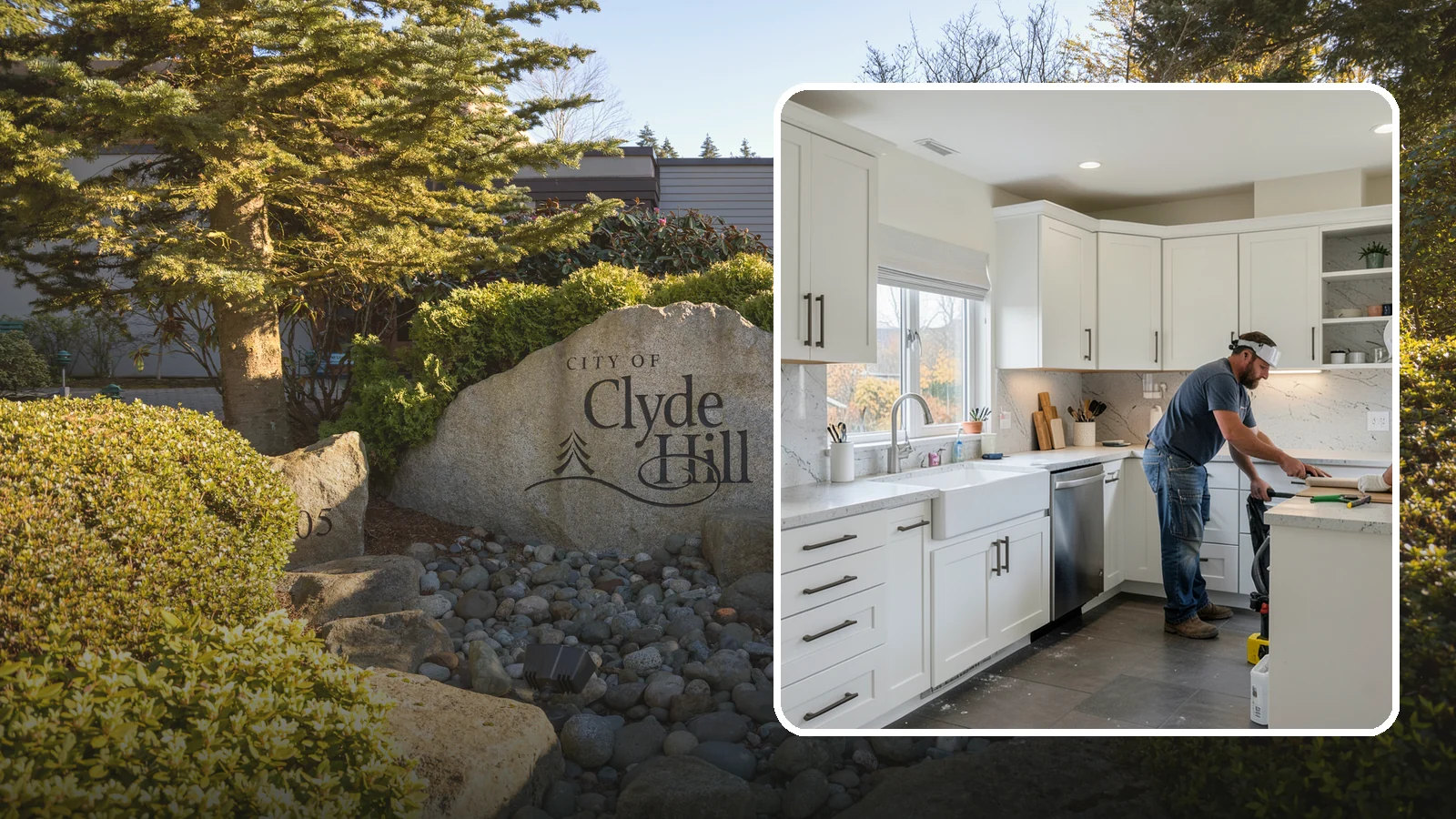 Kitchen Plumbing Relocation in Clyde Hill, King County, WA - Relocating kitchen sinks, dishwashers, or supply and drain lines to support a new layout.