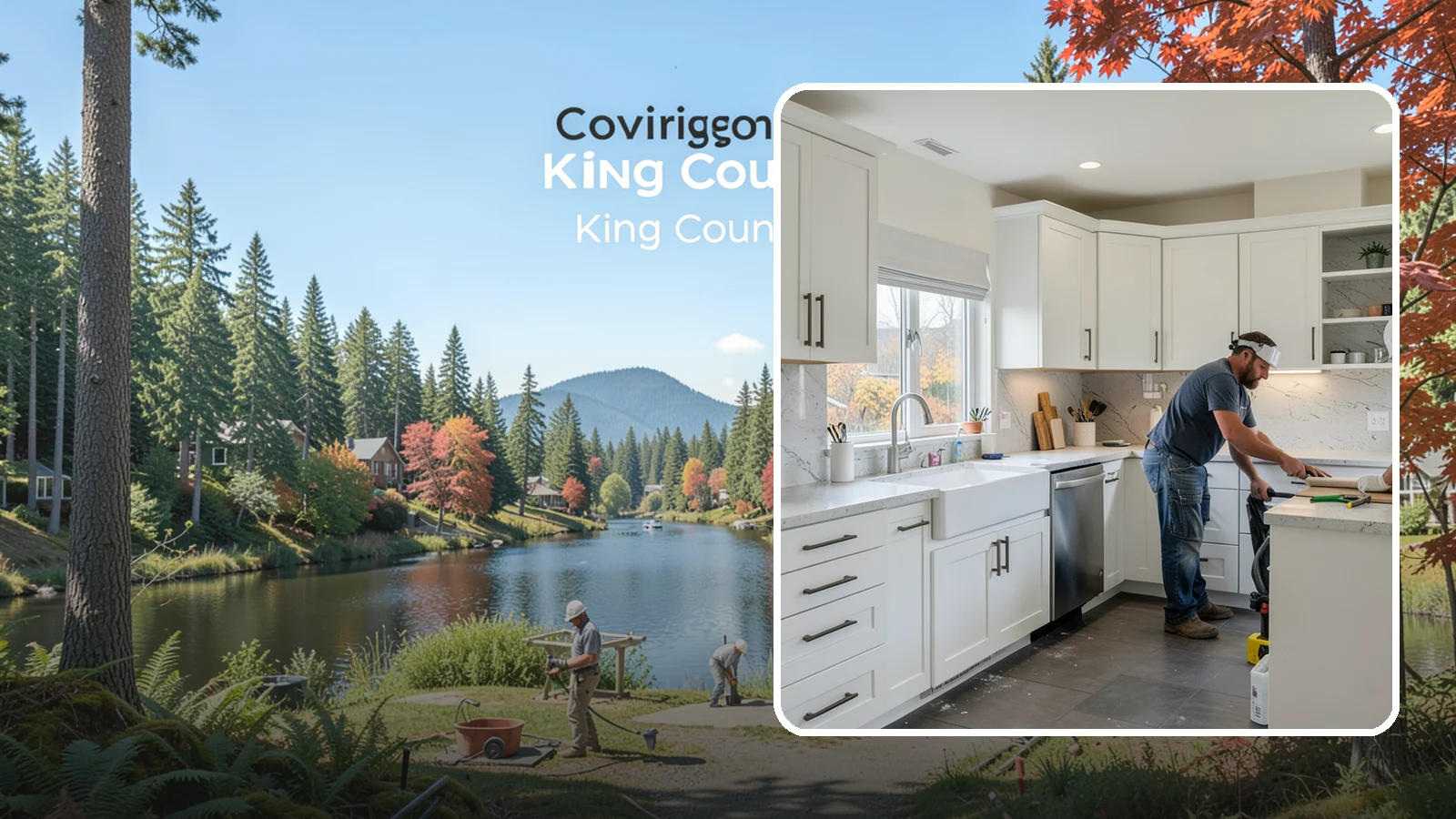 Kitchen Plumbing Relocation in Covington, King County, WA - Relocating kitchen sinks, dishwashers, or supply and drain lines to support a new layout.