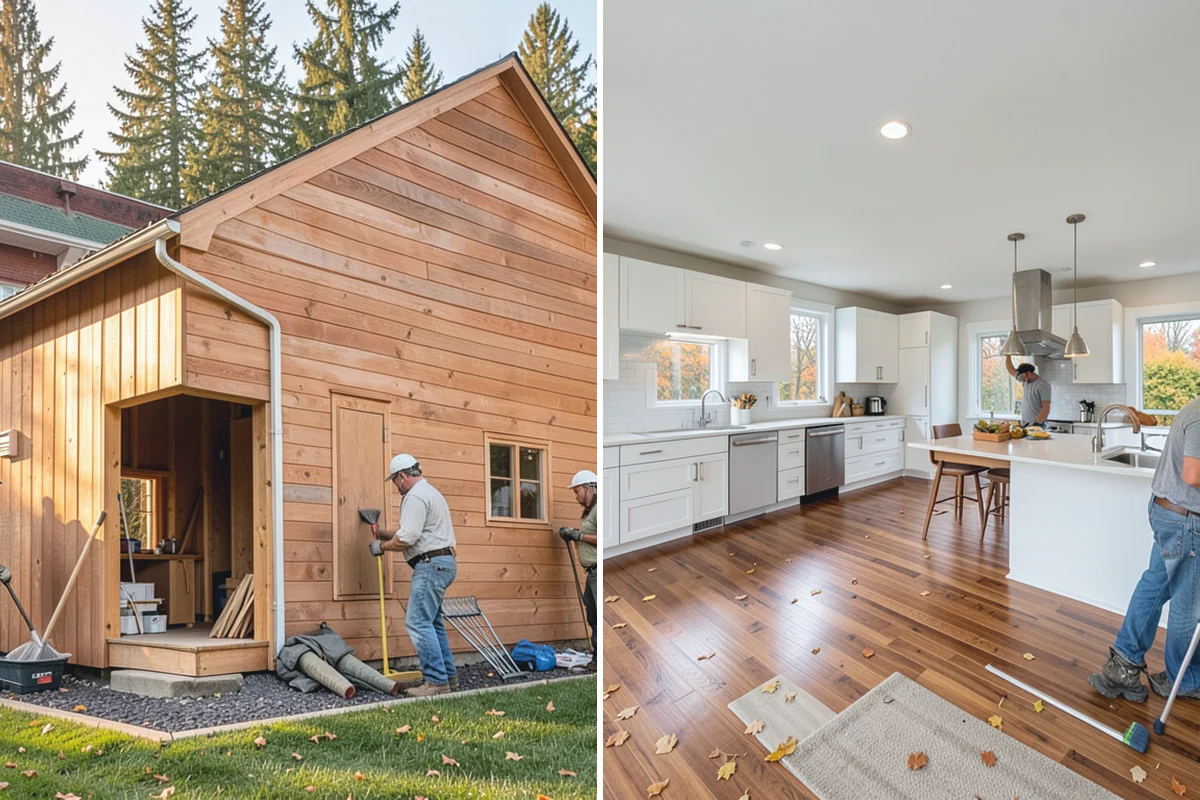 Kitchen Plumbing Relocation in Darrington, Snohomish County, WA - Plan new line routing and slope