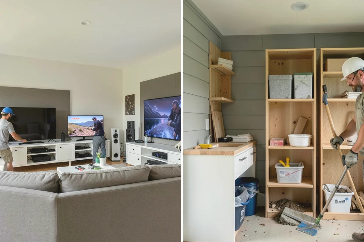 Kitchen Plumbing Relocation in Duvall, King County, WA - Plan new line routing and slope