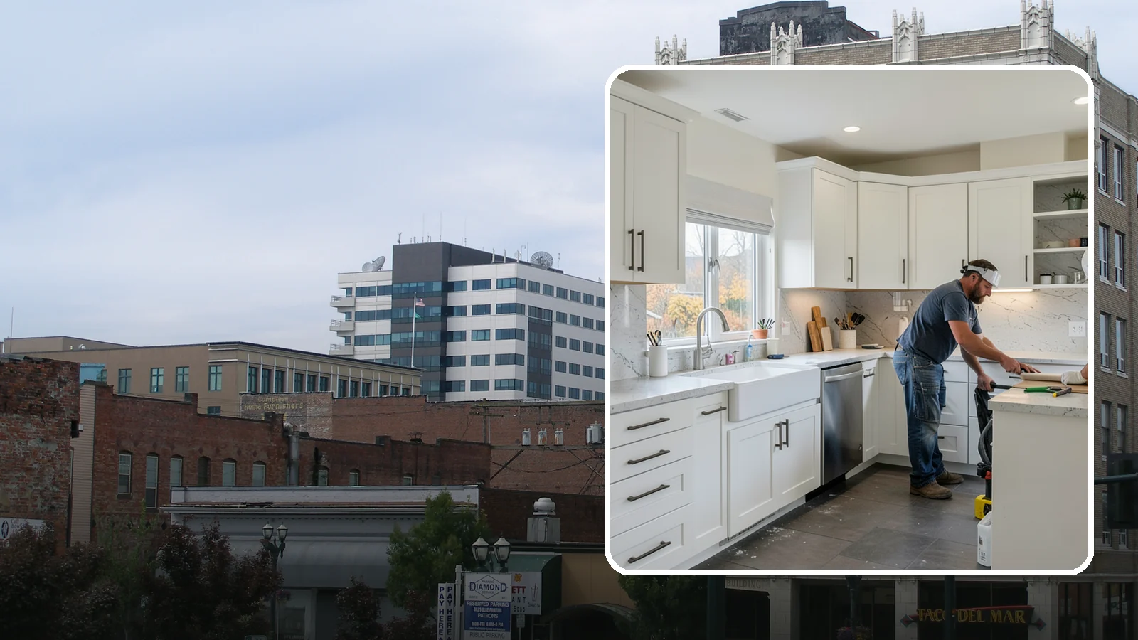 Kitchen Plumbing Relocation in Everett, Snohomish County, WA - Relocating kitchen sinks, dishwashers, or supply and drain lines to support a new layout.