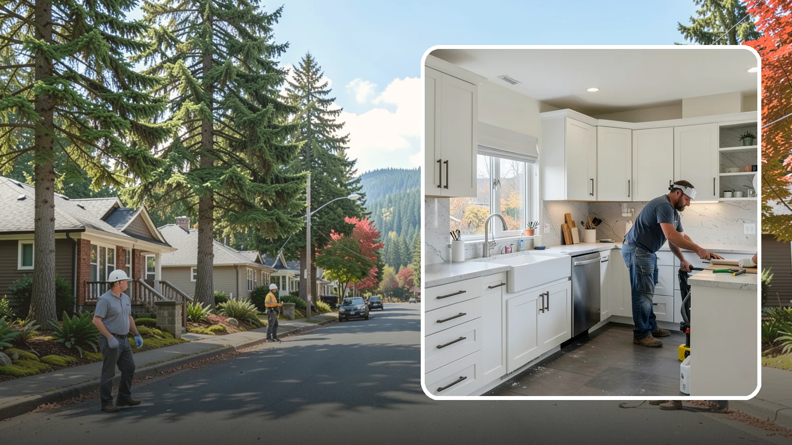 Kitchen Plumbing Relocation in Hunts Point, King County, WA - Relocating kitchen sinks, dishwashers, or supply and drain lines to support a new layout.