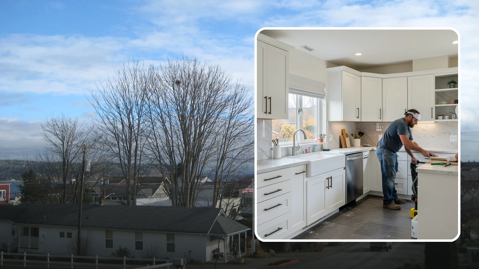 Kitchen Plumbing Relocation in Langley, Island County, WA - Relocating kitchen sinks, dishwashers, or supply and drain lines to support a new layout.