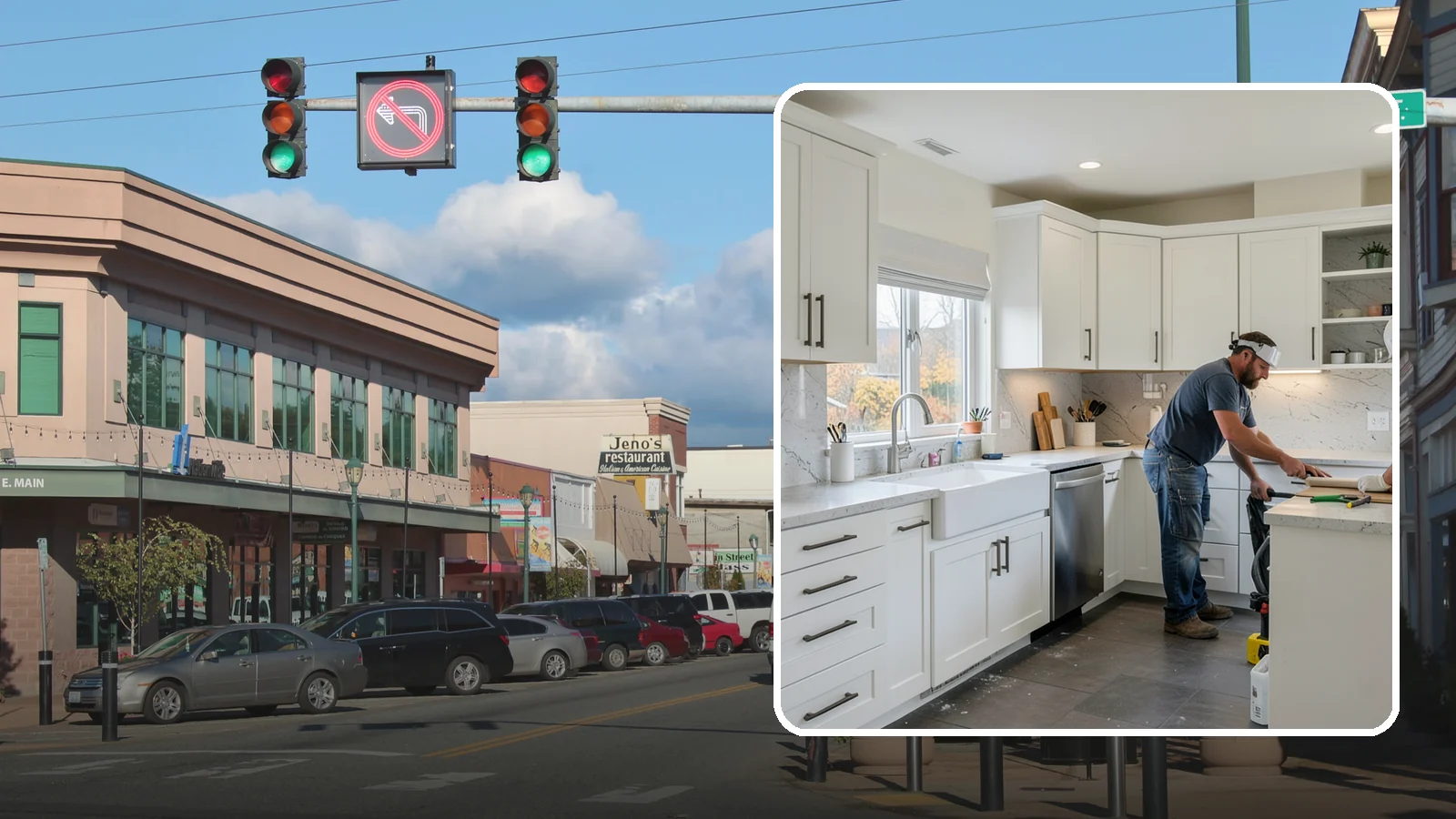 Kitchen Plumbing Relocation in Monroe, Snohomish County, WA - Relocating kitchen sinks, dishwashers, or supply and drain lines to support a new layout.
