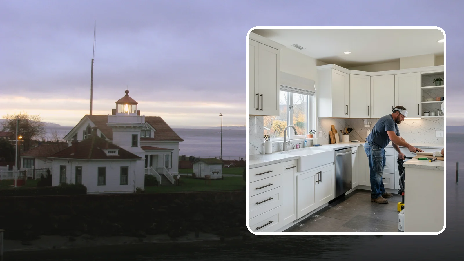 Kitchen Plumbing Relocation in Mukilteo, Snohomish County, WA - Relocating kitchen sinks, dishwashers, or supply and drain lines to support a new layout.
