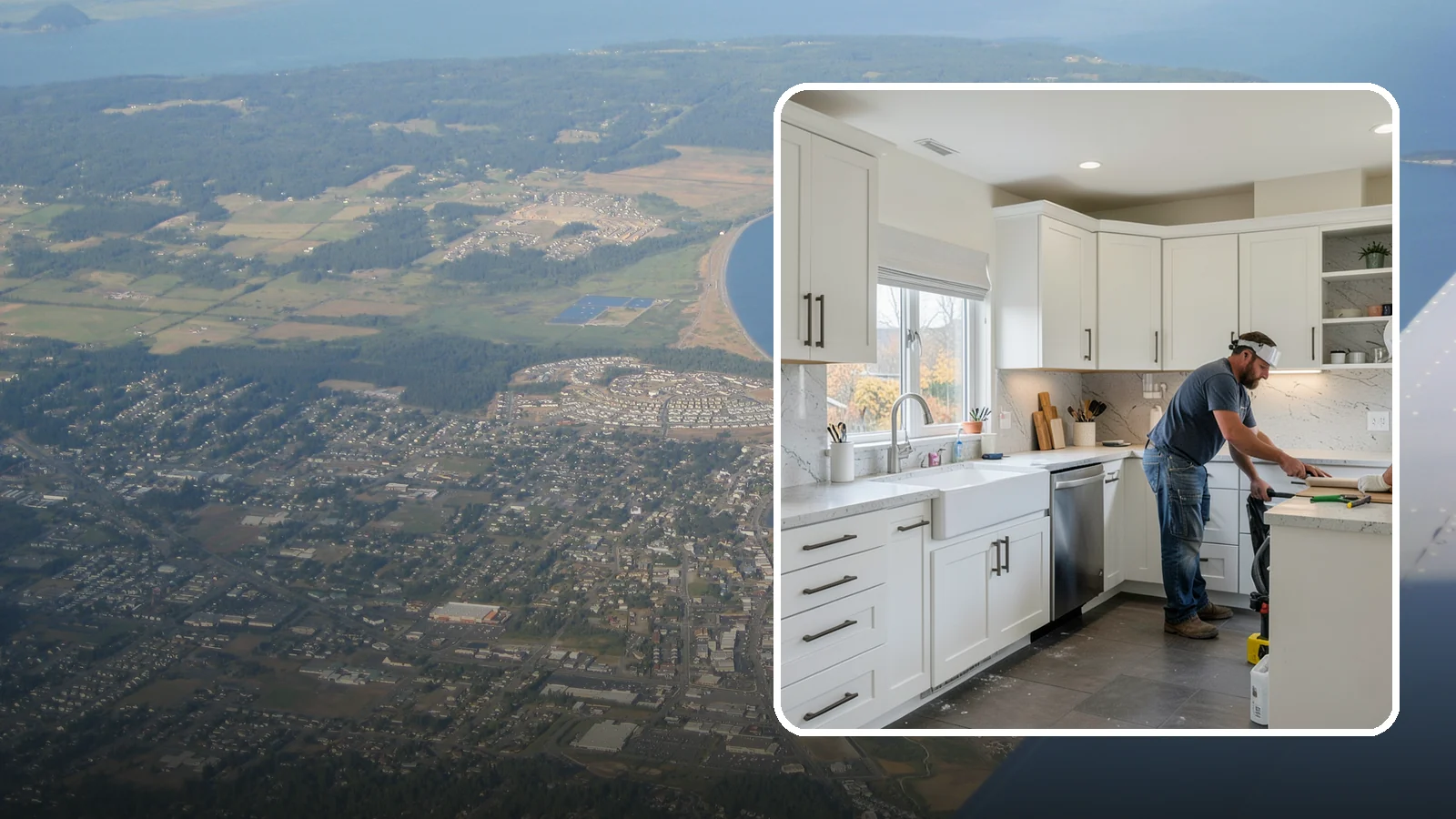 Kitchen Plumbing Relocation in Oak Harbor, Island County, WA - Relocating kitchen sinks, dishwashers, or supply and drain lines to support a new layout.