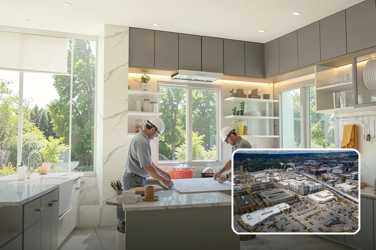 Kitchen Plumbing Relocation in Redmond, King County, WA - Plumbing that supports your new layout