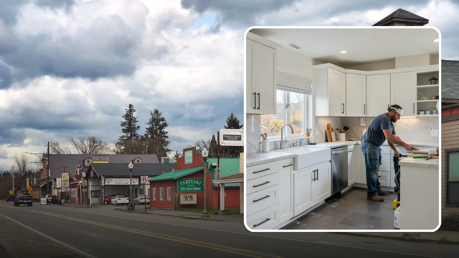 Kitchen Plumbing Relocation in Roy, Pierce County, WA - Relocating kitchen sinks, dishwashers, or supply and drain lines to support a new layout.