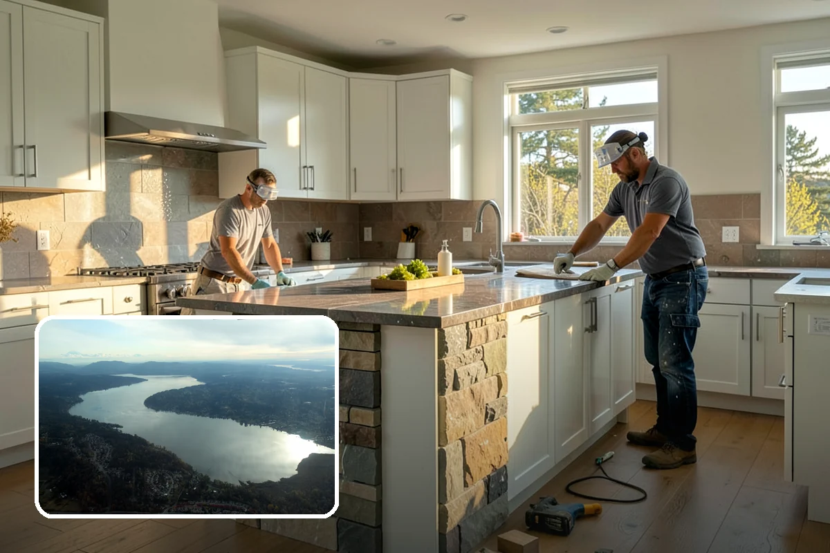Kitchen Plumbing Relocation in Sammamish, King County, WA - Plumbing that supports your new layout