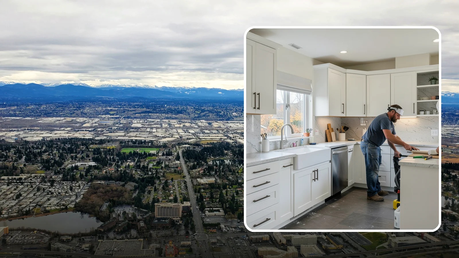 Kitchen Plumbing Relocation in SeaTac, King County, WA - Relocating kitchen sinks, dishwashers, or supply and drain lines to support a new layout.