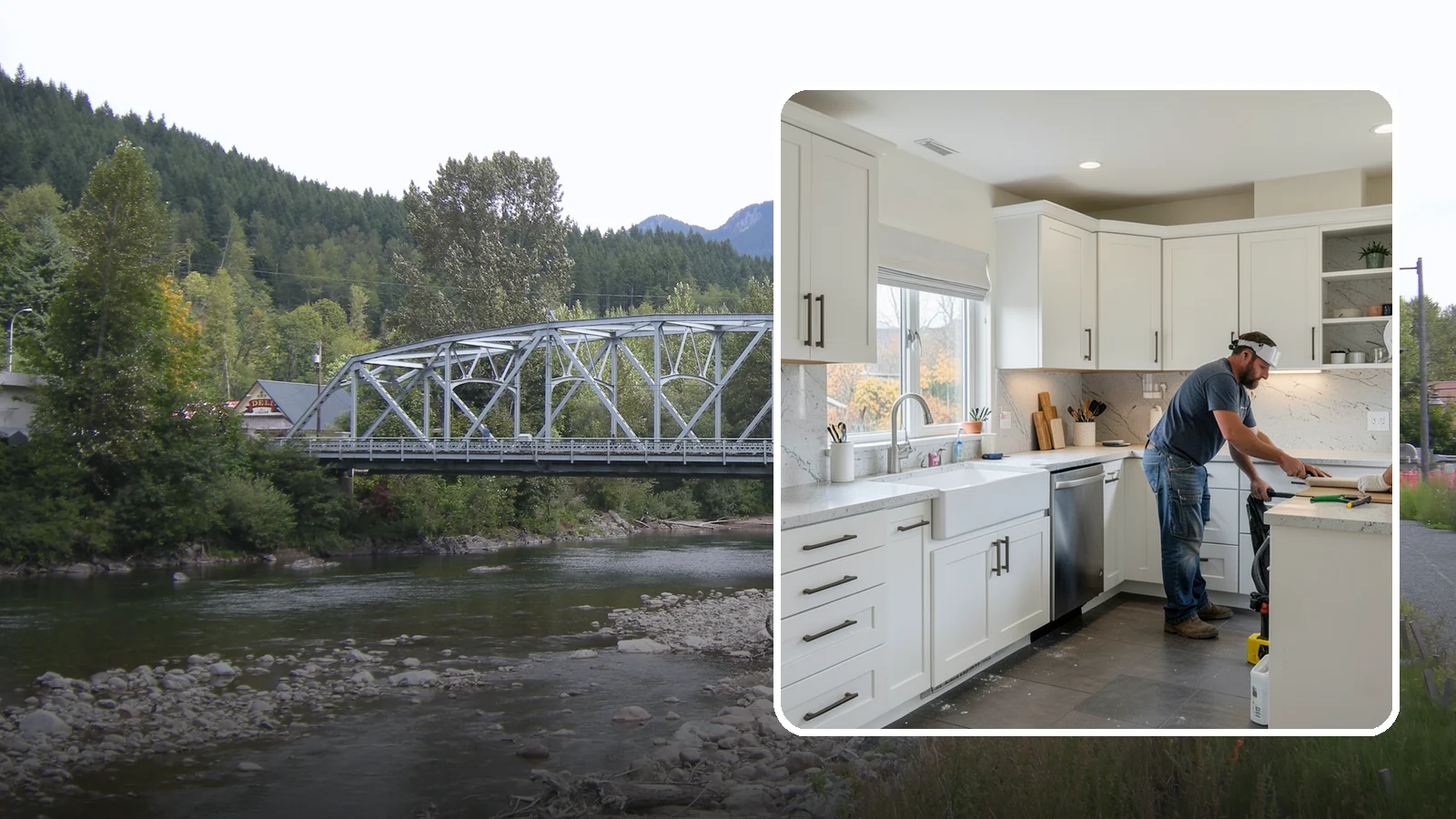 Kitchen Plumbing Relocation in Skykomish, King County, WA - Relocating kitchen sinks, dishwashers, or supply and drain lines to support a new layout.