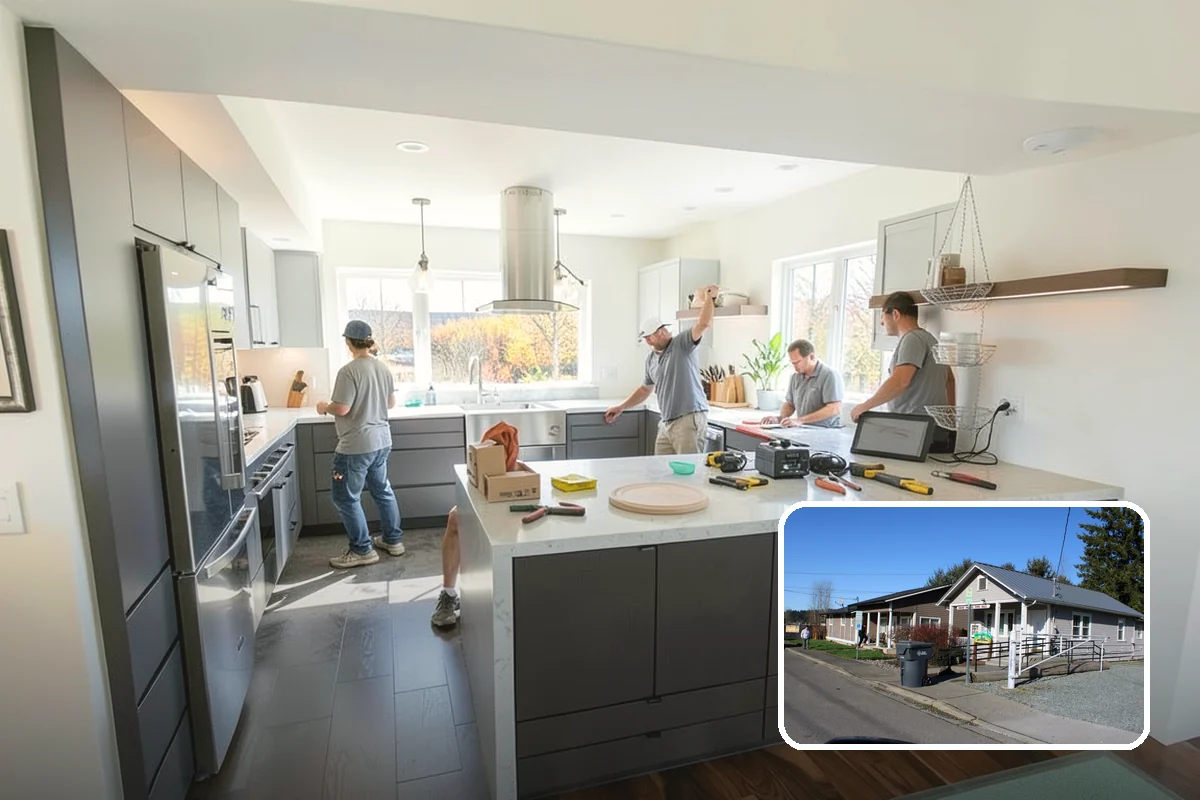 Kitchen Plumbing Relocation in South Prairie, Pierce County, WA - Plumbing that supports your new layout