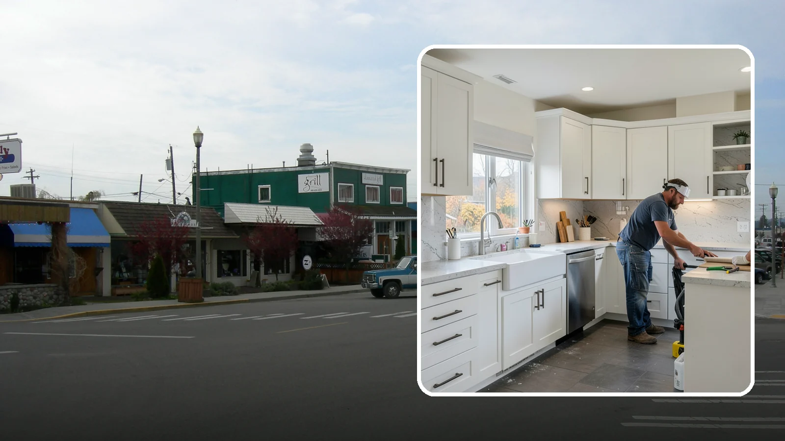 Kitchen Plumbing Relocation in Stanwood, Snohomish County, WA - Relocating kitchen sinks, dishwashers, or supply and drain lines to support a new layout.