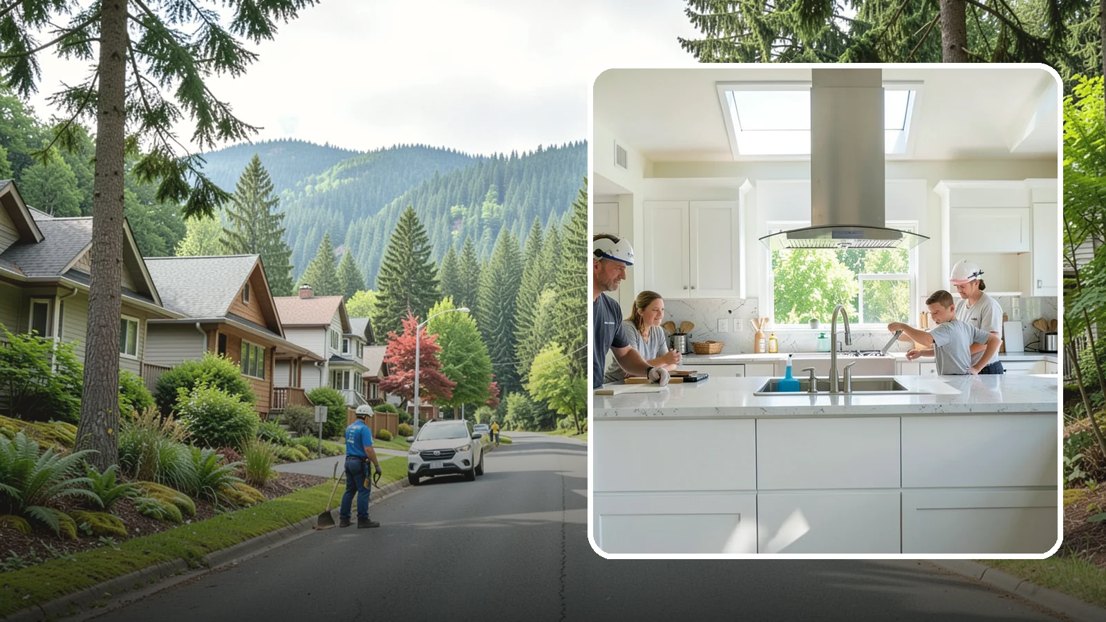 Kitchen Remodeling in Darrington, Snohomish County, WA - A full kitchen remodel that reworks layout, cabinetry, counters, and finishes to fit how Western Washington families actually...