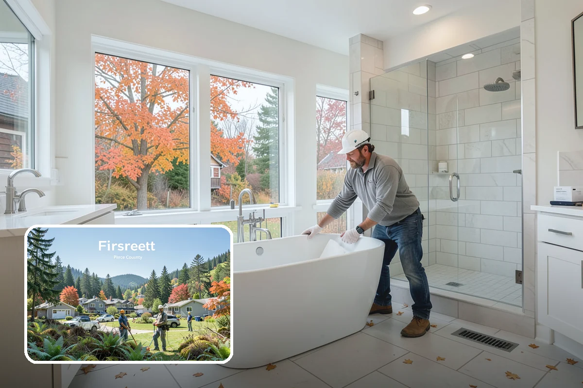 Kitchen Remodeling in Fircrest, Pierce County, WA - Single licensed-bonded-insured contractor accountable for the whole project