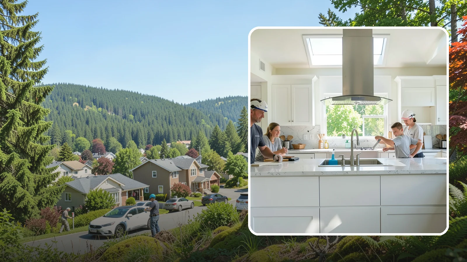Kitchen Remodeling in Index, Snohomish County, WA - A full kitchen remodel that reworks layout, cabinetry, counters, and finishes to fit how Western Washington families actually...
