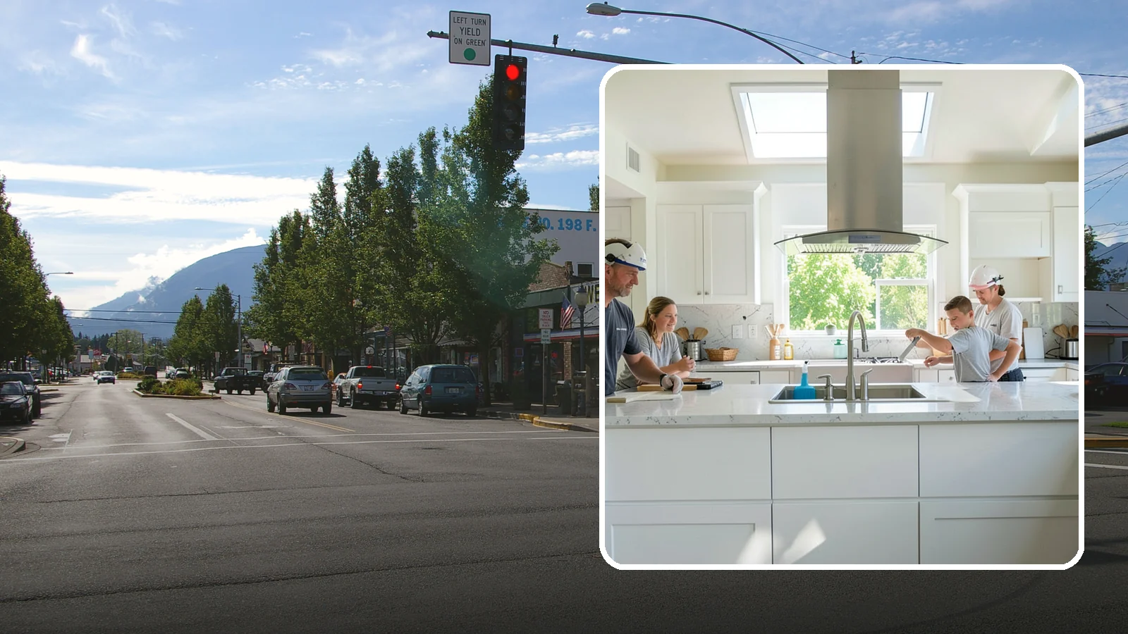Kitchen Remodeling in North Bend, King County, WA - A full kitchen remodel that reworks layout, cabinetry, counters, and finishes to fit how Western Washington families actually...