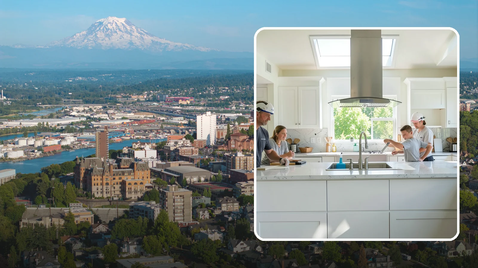 Kitchen Remodeling in Tacoma, Pierce County, WA - A full kitchen remodel that reworks layout, cabinetry, counters, and finishes to fit how Western Washington families actually...