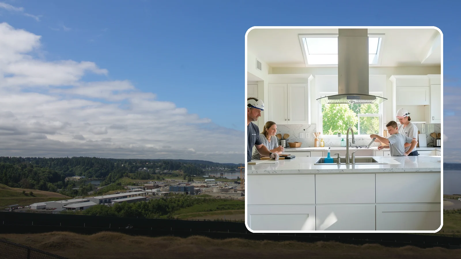 Kitchen Remodeling in University Place, Pierce County, WA - A full kitchen remodel that reworks layout, cabinetry, counters, and finishes to fit how Western Washington families actually...