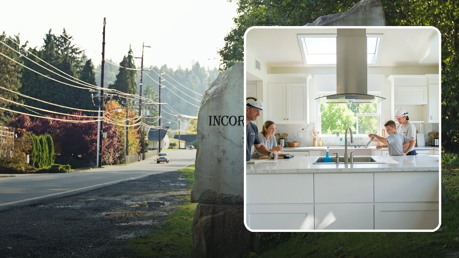 Kitchen Remodeling in Wilkeson, Pierce County, WA - A full kitchen remodel that reworks layout, cabinetry, counters, and finishes to fit how Western Washington families actually...